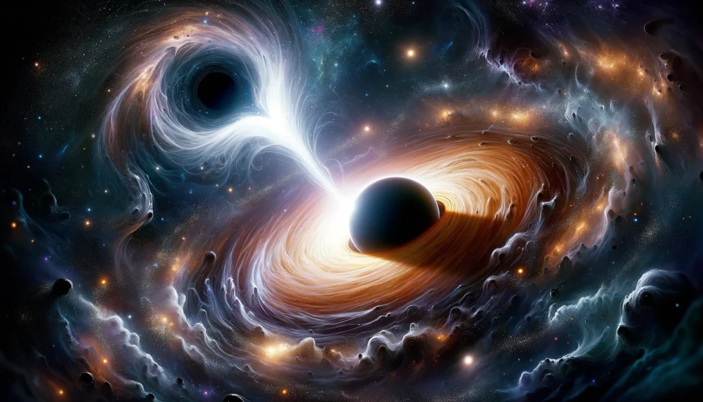 Black Hole's Twisted Twin Are White Holes a Threat to Our Universe