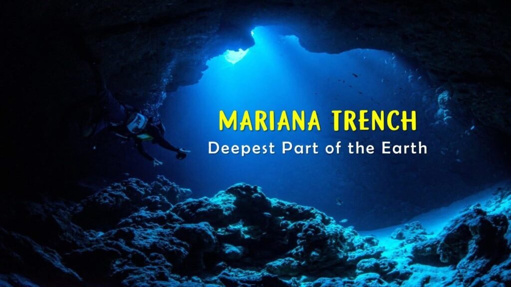 Mariana trench - deepest part of the earth