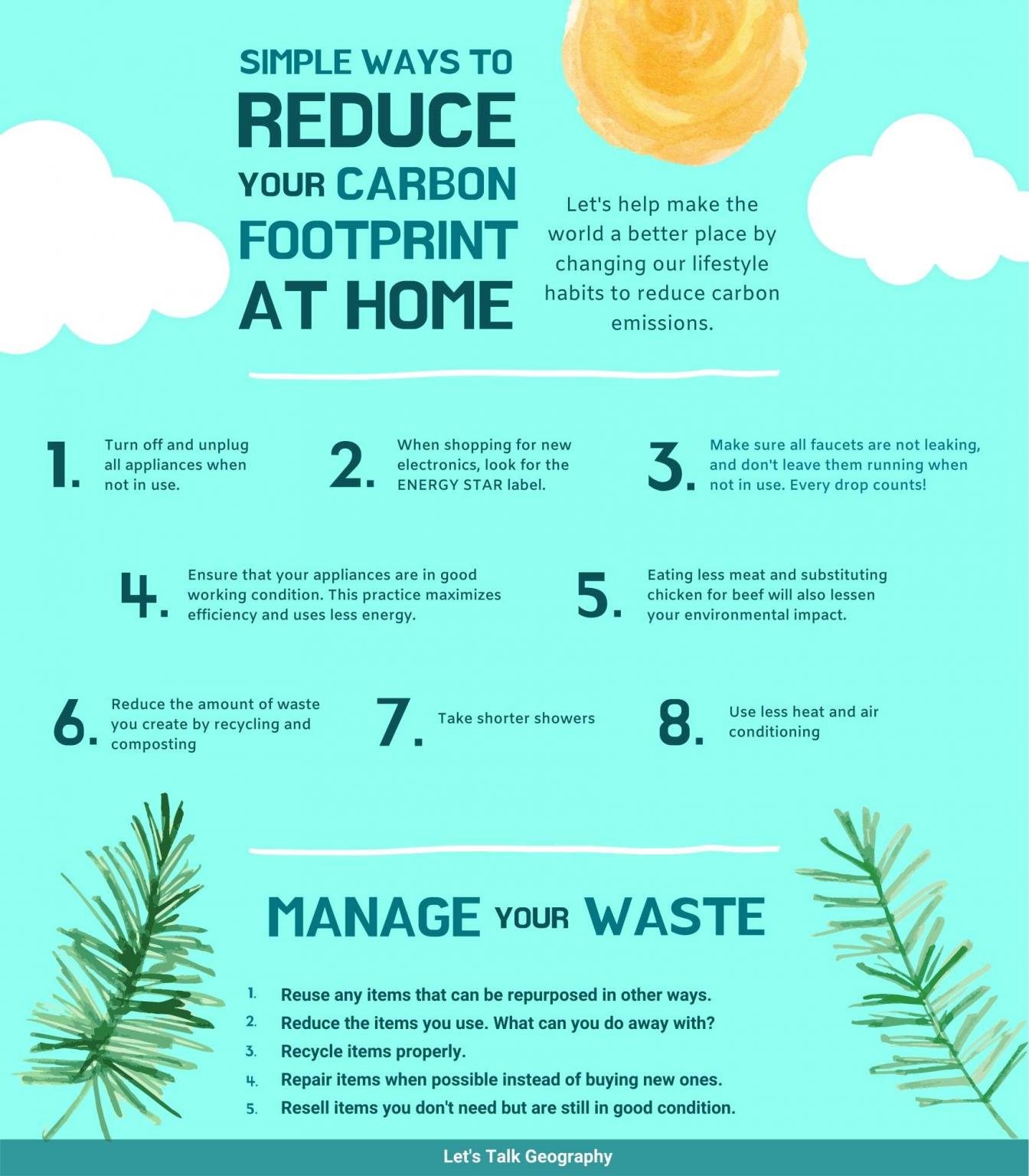 Climate Change Tips Reduce Your Carbon Footprint Now! 10 Shockingly Simple Ways To Save The ...