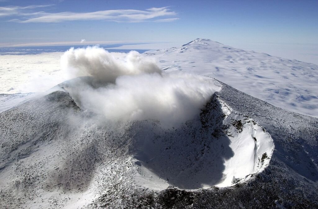 Mt. Erebus - Subpolar volcano