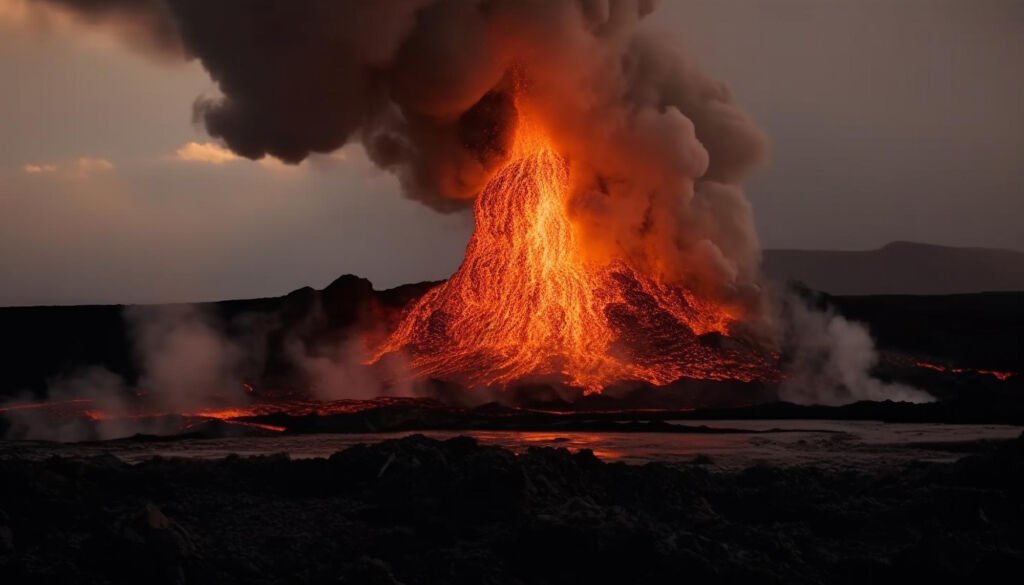 Volcanic Eruptions - Gas, Smoke, Ash
