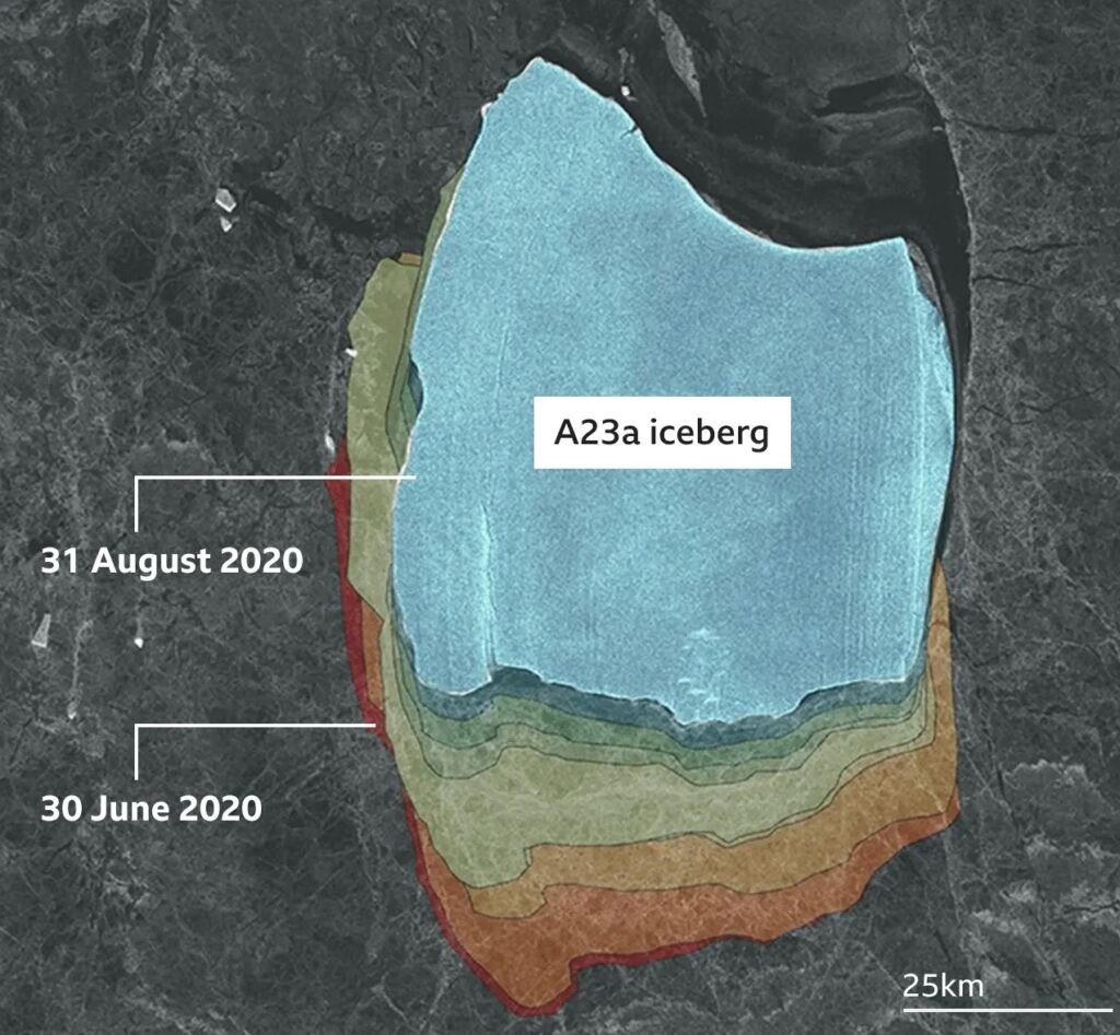 a23a iceberg movement |