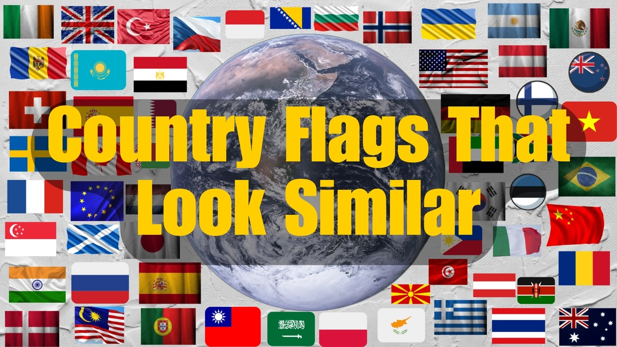 Country Flags That Look Strikingly Similar