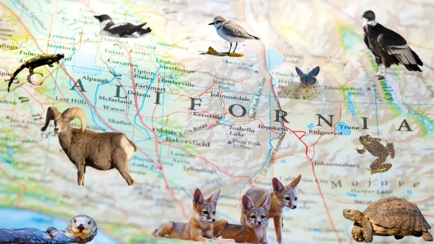 Endangered species in California