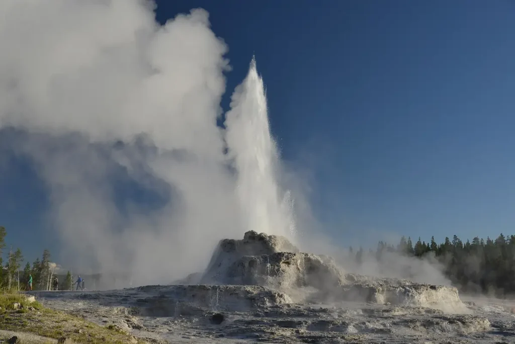 Geyser eruptions