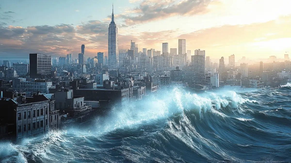 The rising sea levels pose a serious threat to coastal infrastructure in the U.S., endangering cities, homes, and critical systems as climate change accelerates the risk.