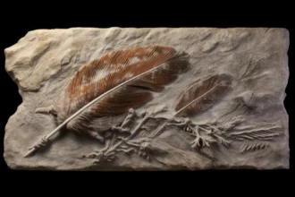 Ancient Fossil Feathers Preserved in Volcanic Ash