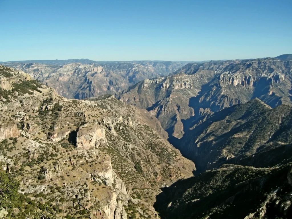 Copper Canyon (Barranca del Cobre), Mexico – A breathtaking system of deep canyons in the Sierra Madre Occidental.